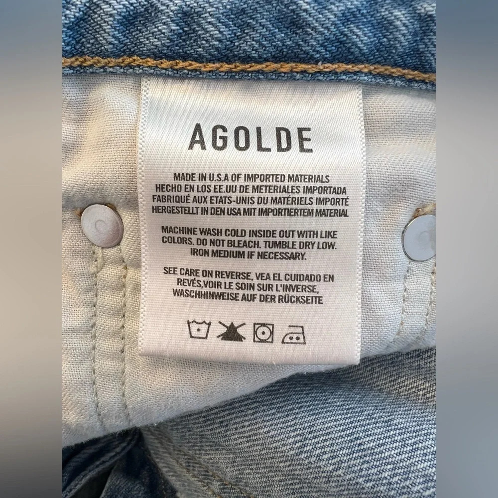 AGOLDE Criss Cross Jeans Size 22 - Picture 4 of 11